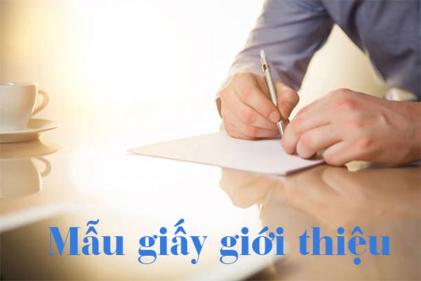 Mẫu giấy giới thiệu