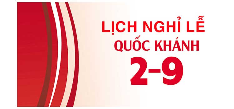 DHLaw thông báo lịch nghỉ lễ Quốc khánh 2-9-2020